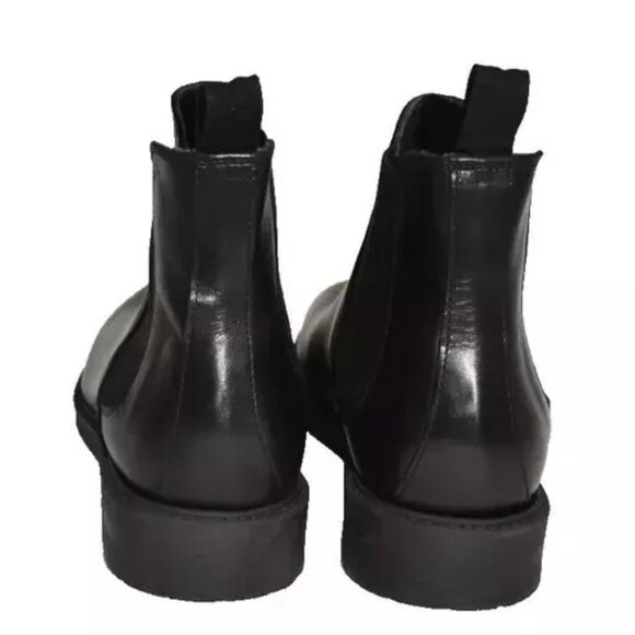 New! To Boot New York Wilford Chelsea Boot Black Size 8.5 US Leather DD363A